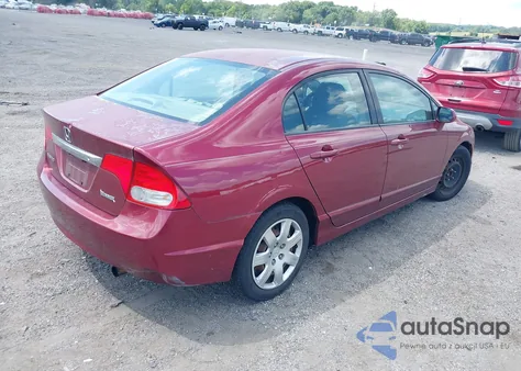 2010 Honda Civic Lx z USA, uszkodzony, nr VIN 2HGFA1F52AH541372